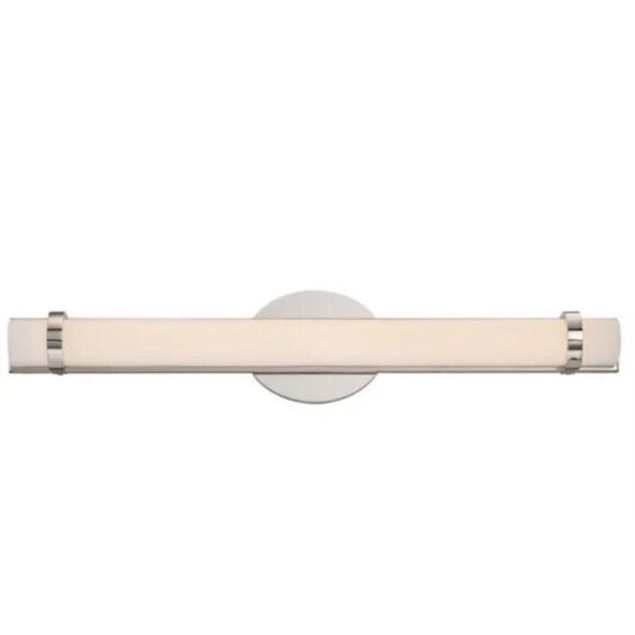 Satco Nuvo Lighting Fixture Home Improvement Decor 62-933 Polished Nickel NEW - Picture 1 of 4